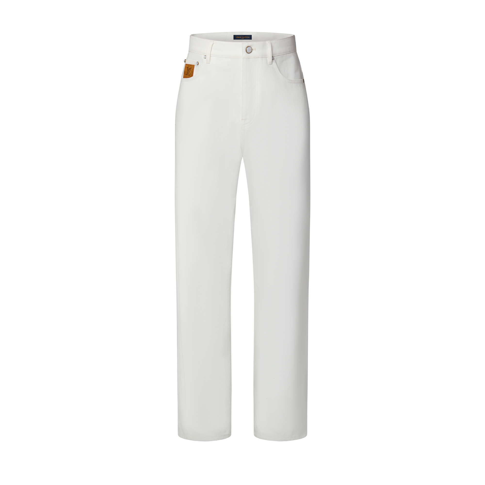 LOUIS VUITTON ホワイト スリムフィットパンツ Skate Fit Denim Pants - Ready to Wear | LOUIS VUITTON